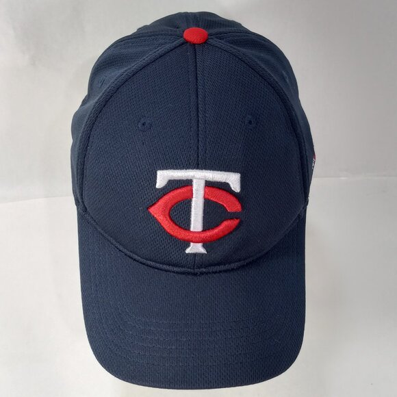 Minnesota Twins TC Team MLB Baseball Cap Blue Adult Hook Loop OSFA VTG Oc Sports - Picture 3 of 11